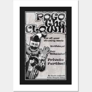 Pogo the Clown Posters and Art